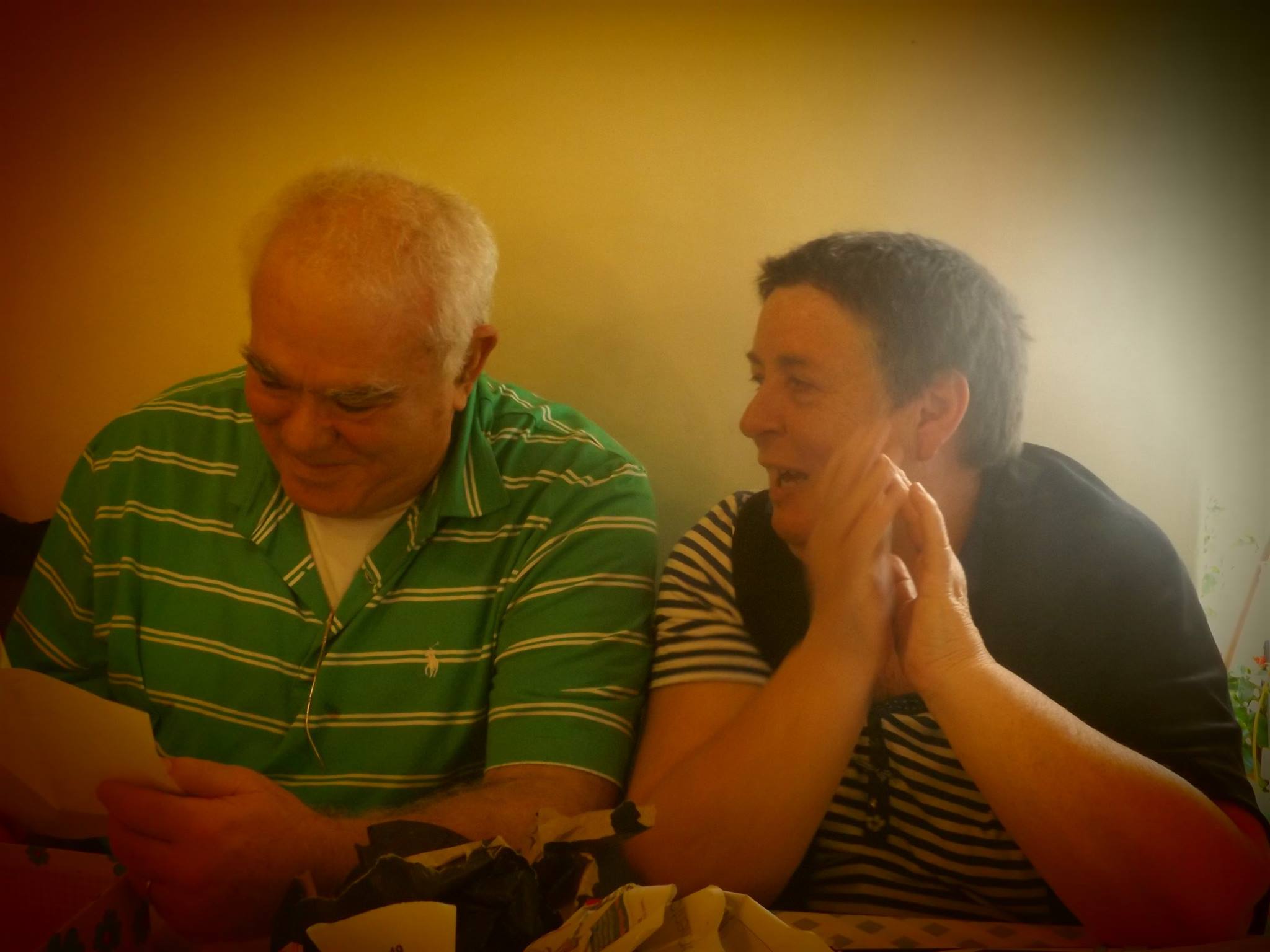 Mamma e Pap&agrave; Riccardo d'Ambra - Trattoria Il Focolare
